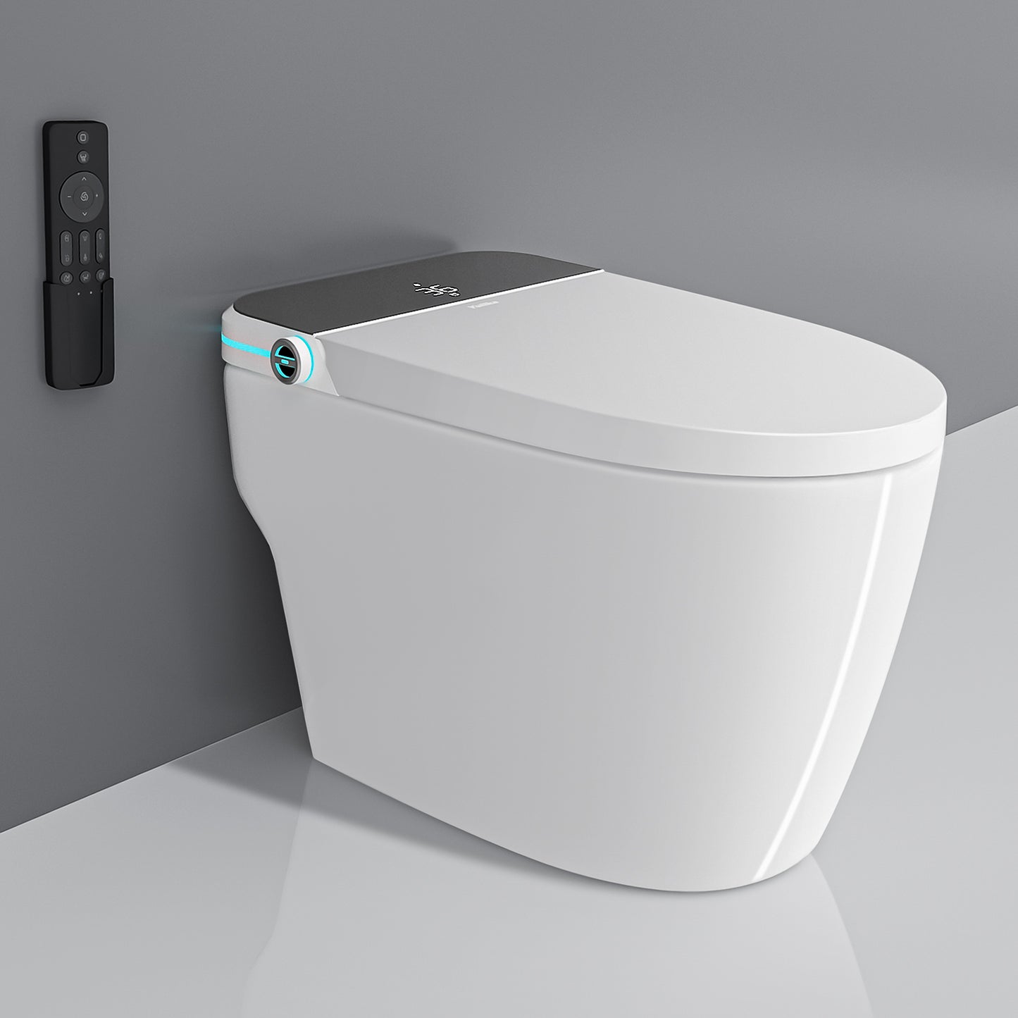 Loniko ST001 Auto Open/Close Lid Smart Toilet Bidet with Built-in Tank, Auto Flush & Wash
