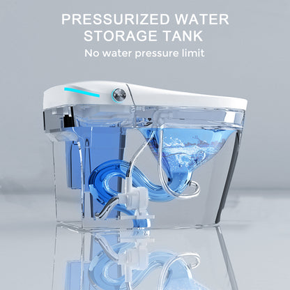 Loniko ST001-1 Auto Open/Close Lid Smart Toilet Bidet with Built-in Tank