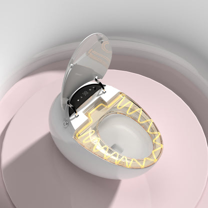 Loniko Y1 Space Capsule Smart Toilet, Featuring Automatic Opening And Closing