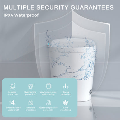 Loniko ST001-1 Auto Open/Close Lid Smart Toilet Bidet with Built-in Tank