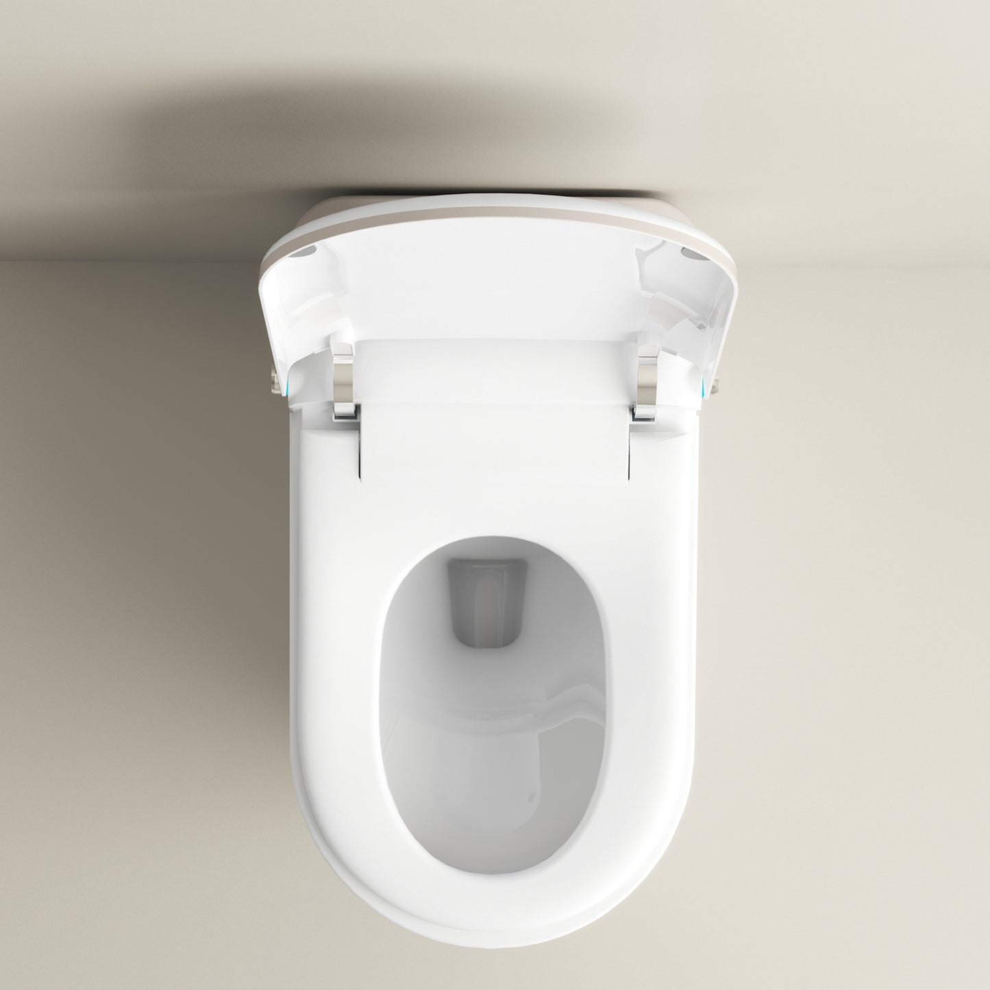 Loniko U2 Auto Open & Close Smart Bidet Toilet with Foot sensor, Tankless Toilet with Auto Flushing