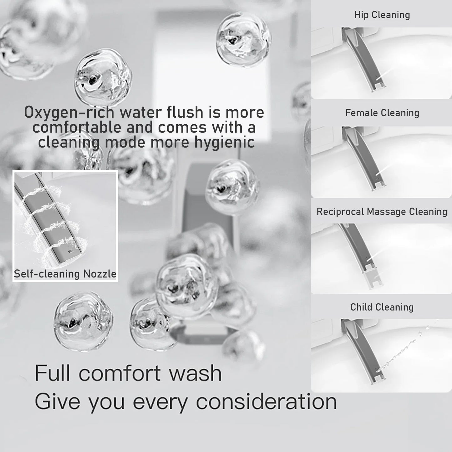 Loniko Y1 Space Capsule Smart Toilet, Featuring Automatic Opening And Closing