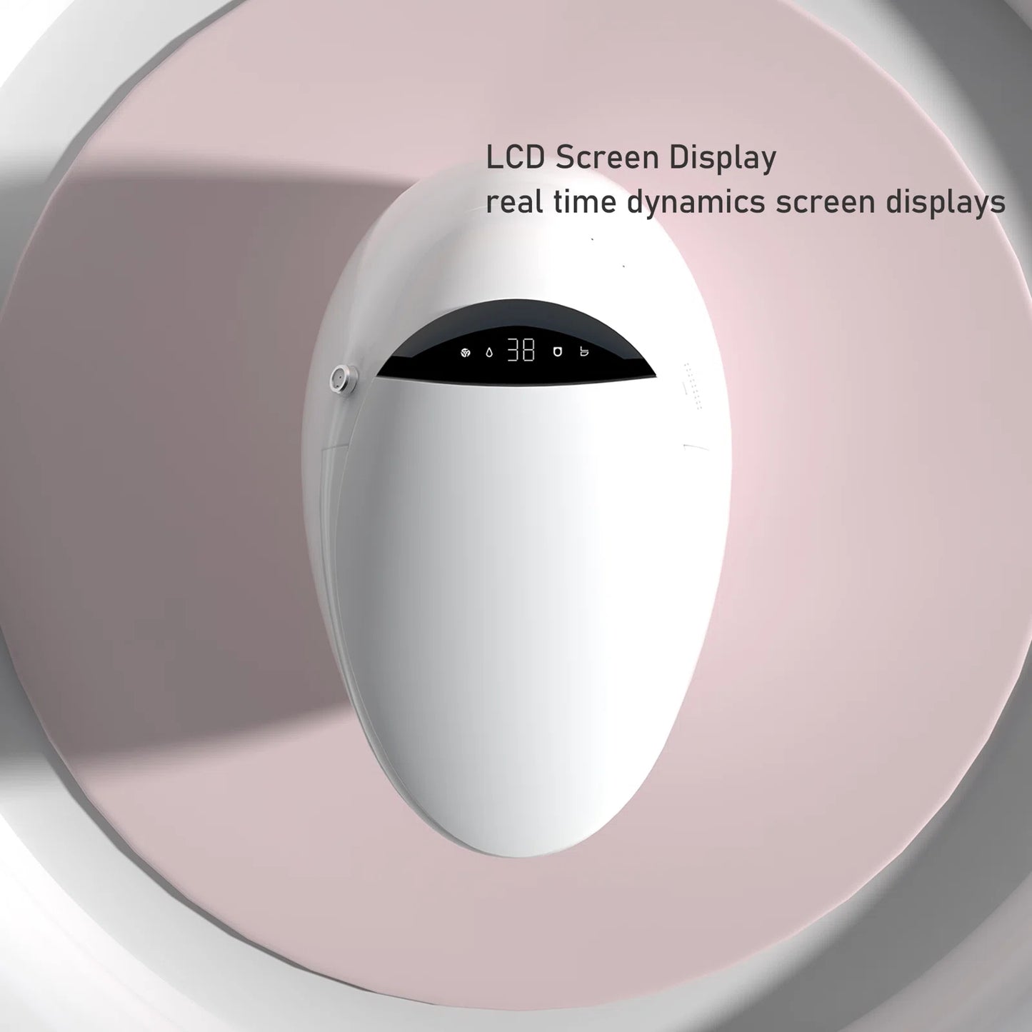 Loniko Y1 Space Capsule Smart Toilet, Featuring Automatic Opening And Closing
