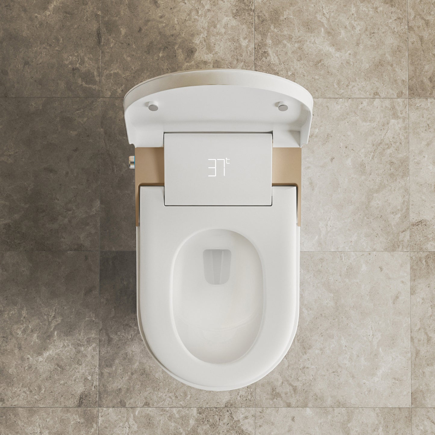 Loniko K1 Smart Toilet, One-Piece Bidet, Heated Seat & Auto Flush